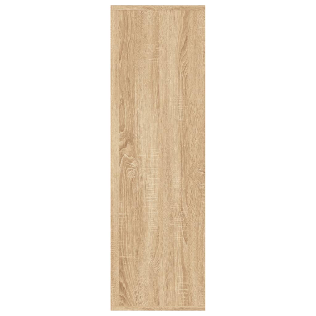 Knihovna Dub Sonoma 98 X 29 X 97,5 Cm Kompozitní Dřevo