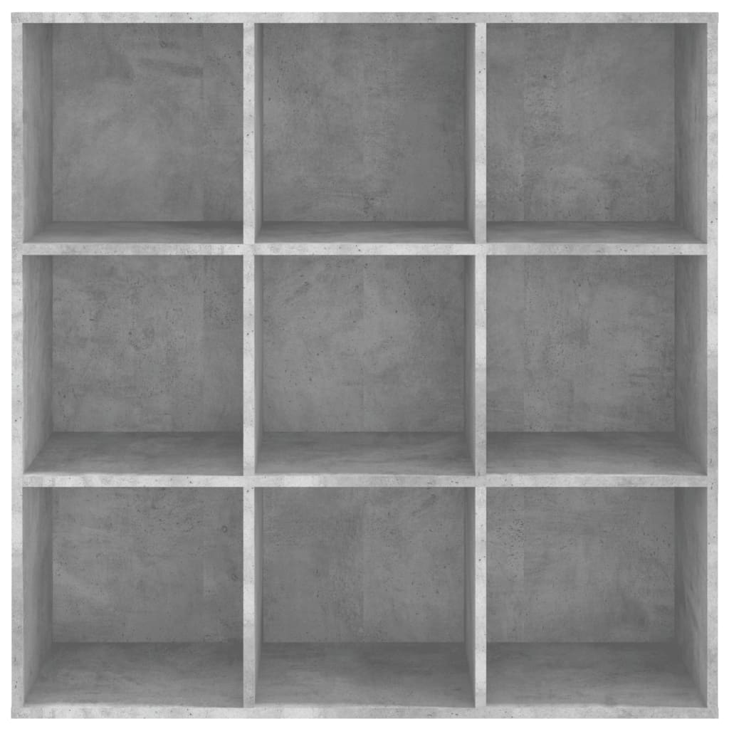 Knihovna Betonově Šedá 98 X 29 X 97,5 Cm Kompozitní Dřevo