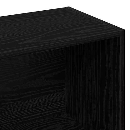 Úložná Skříňka Černá 60 X 29,5 X 90 Cm Kompozitní Dřevo