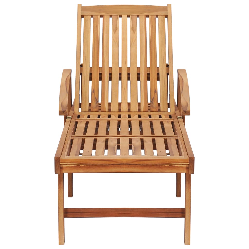 Zahradní Lehátka 2 Ks Masivní Teak