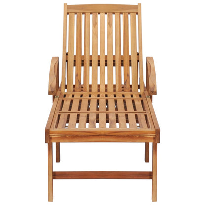 Zahradní Lehátka 2 Ks Masivní Teak