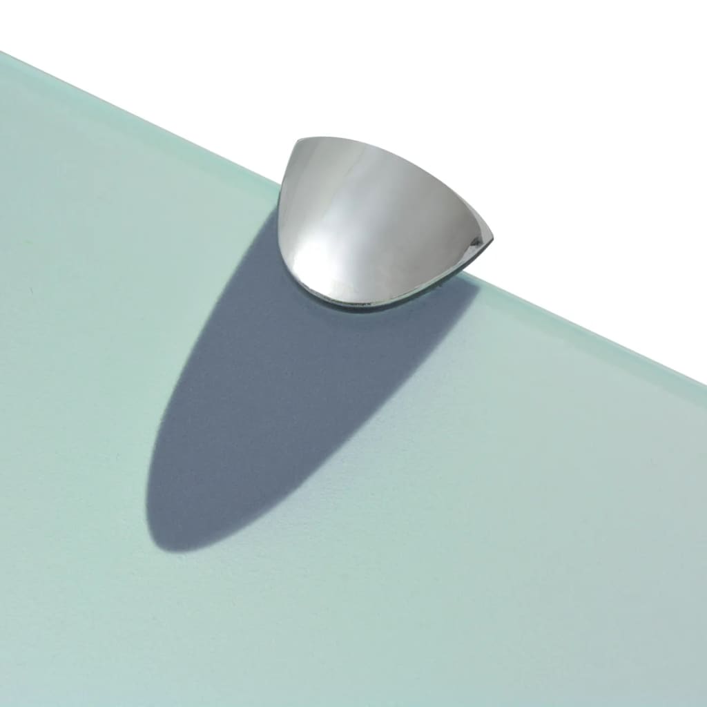 Plovoucí Police 2 Ks Sklo 8 Mm Transparentní