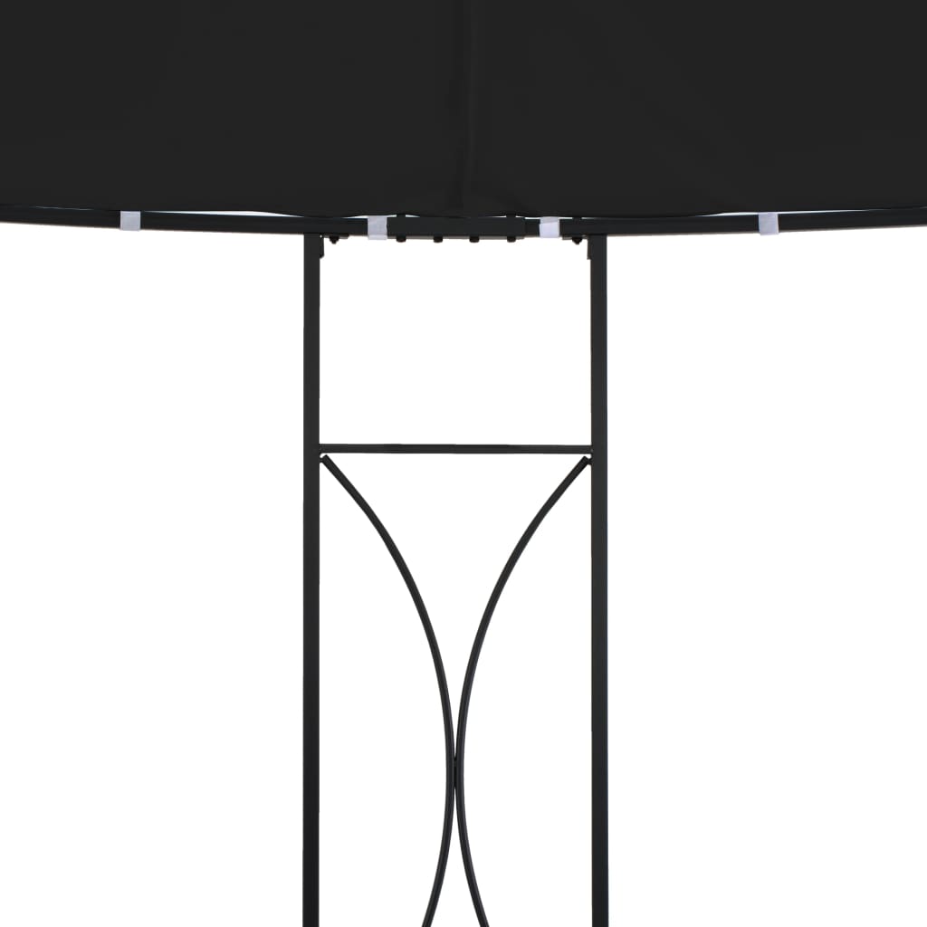 Altán 300 X 290 Cm Antracitový Kruhový