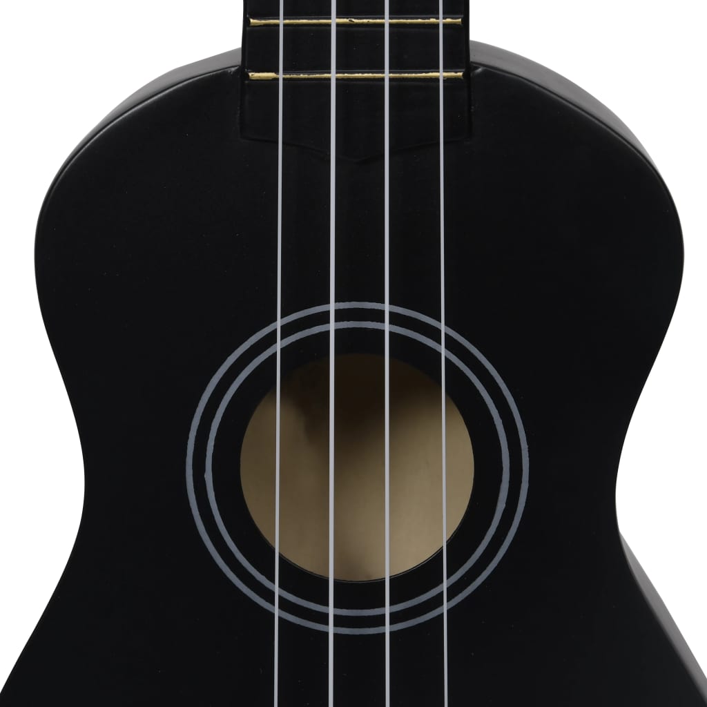 Set Soprano Ukulele S Obalem Pro Děti Černé