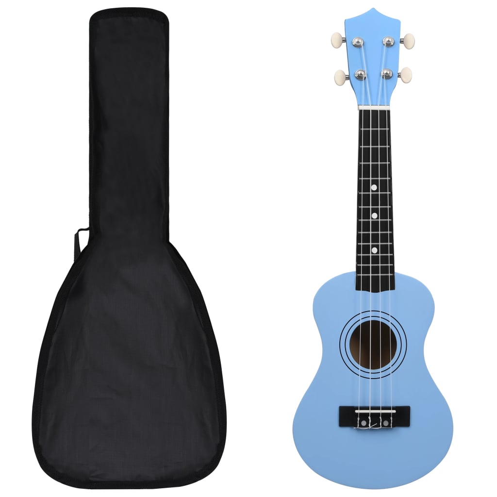 Set Soprano Ukulele S Obalem Pro Děti Černé