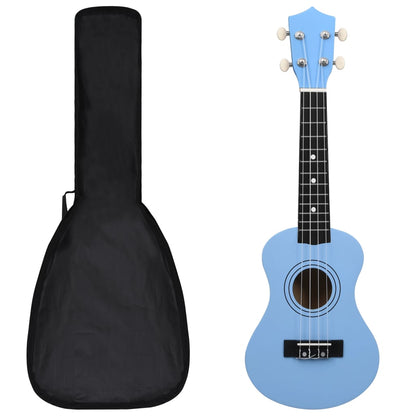 Set Soprano Ukulele S Obalem Pro Děti Černé