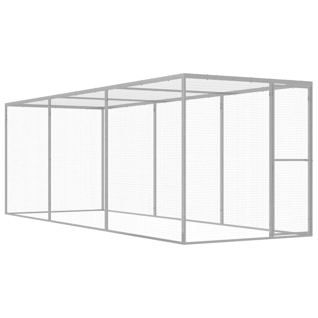 Klec Pro Kočky 6 X 1,5 X 1,5 M Pozinkovaná Ocel