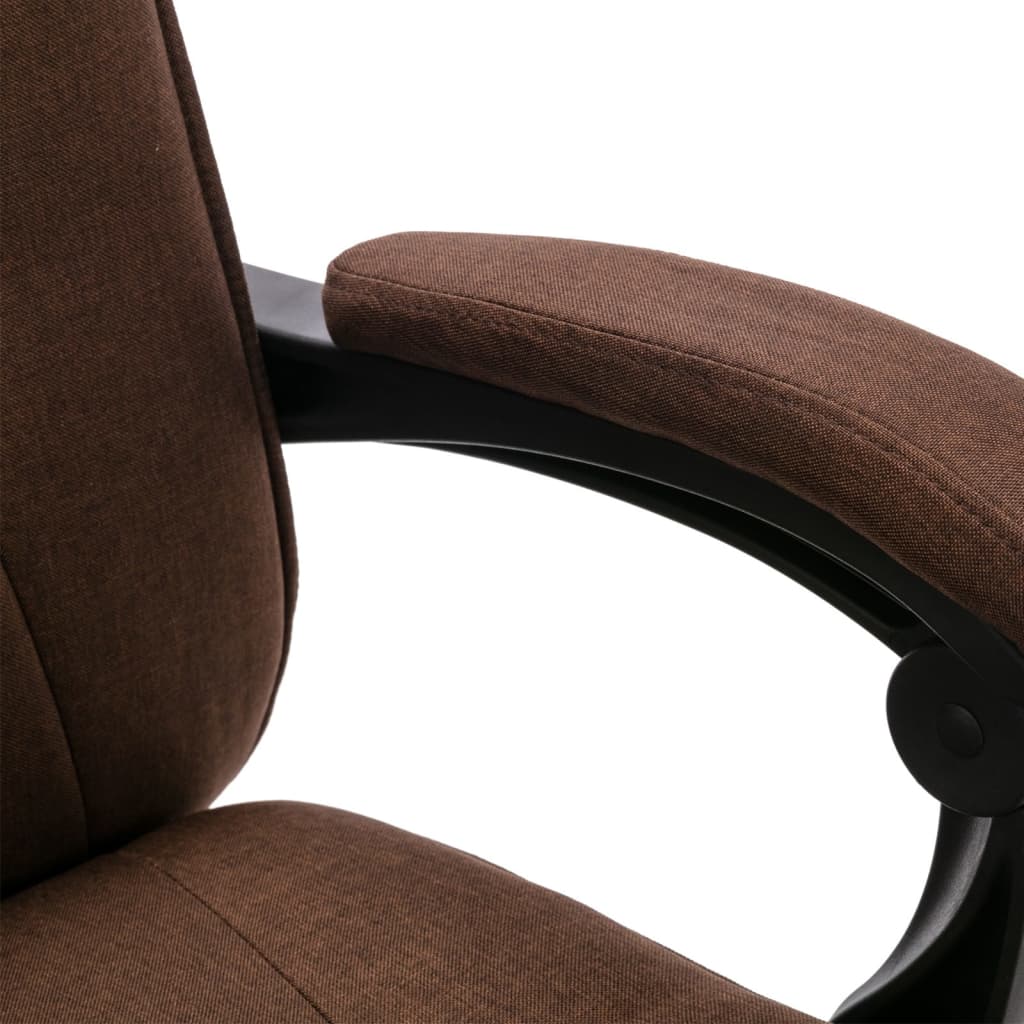 Kancelářská Židle Hnědá Textil
