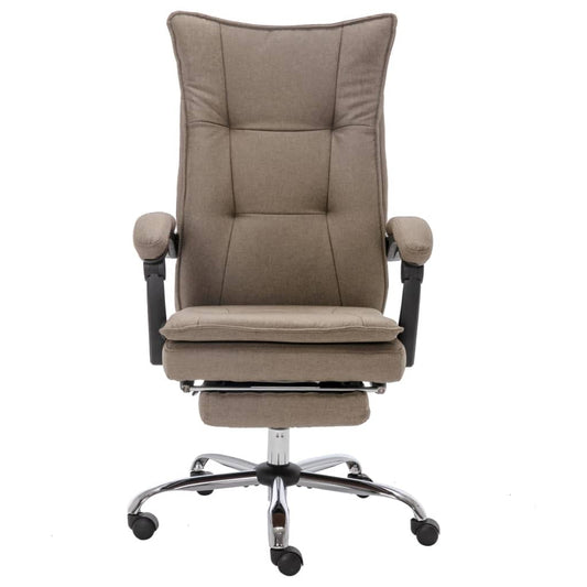 Kancelářská Židle Taupe Textil