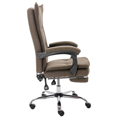 Kancelářská Židle Taupe Textil