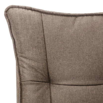 Kancelářská Židle Taupe Textil