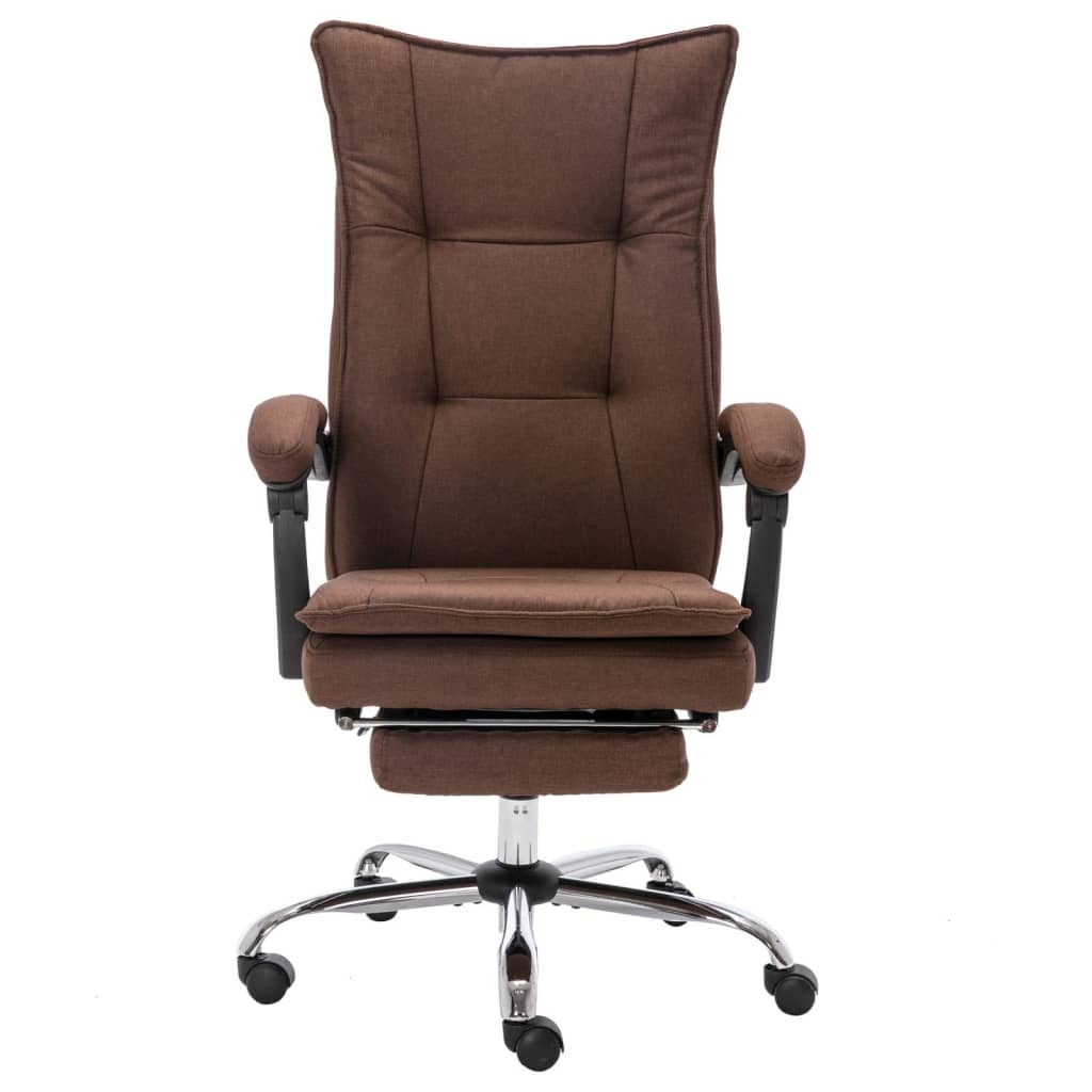 Kancelářská Židle Hnědá Textil
