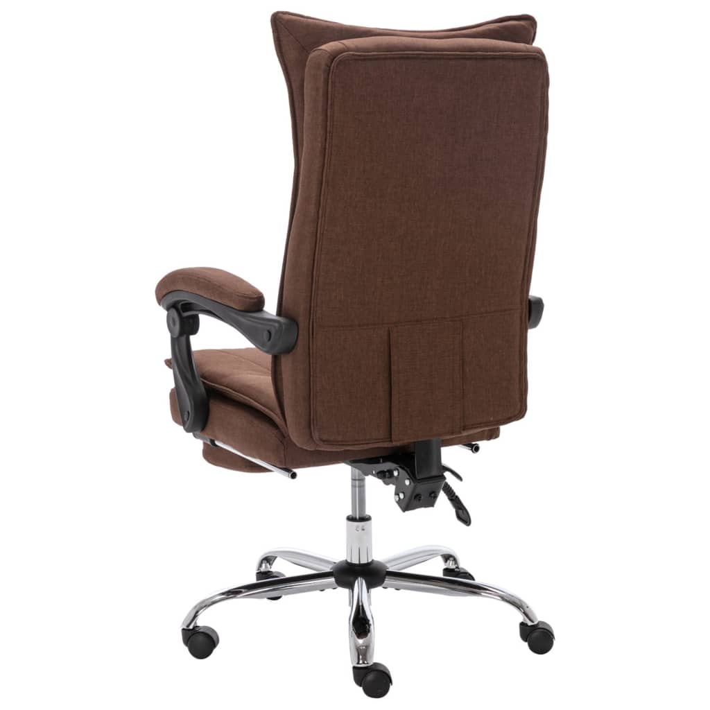 Kancelářská Židle Hnědá Textil