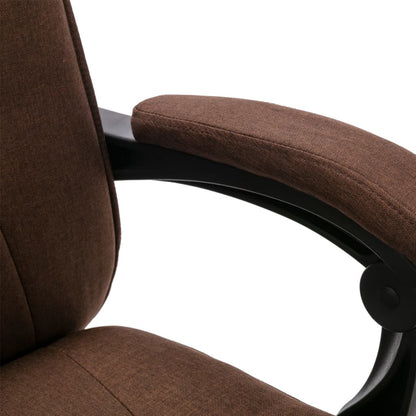 Kancelářská Židle Hnědá Textil