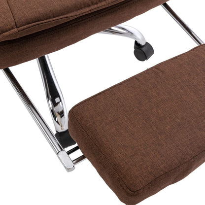 Kancelářská Židle Hnědá Textil