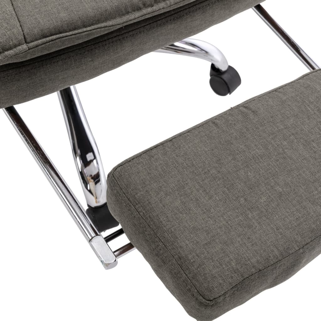 Kancelářská Židle Šedá Textil