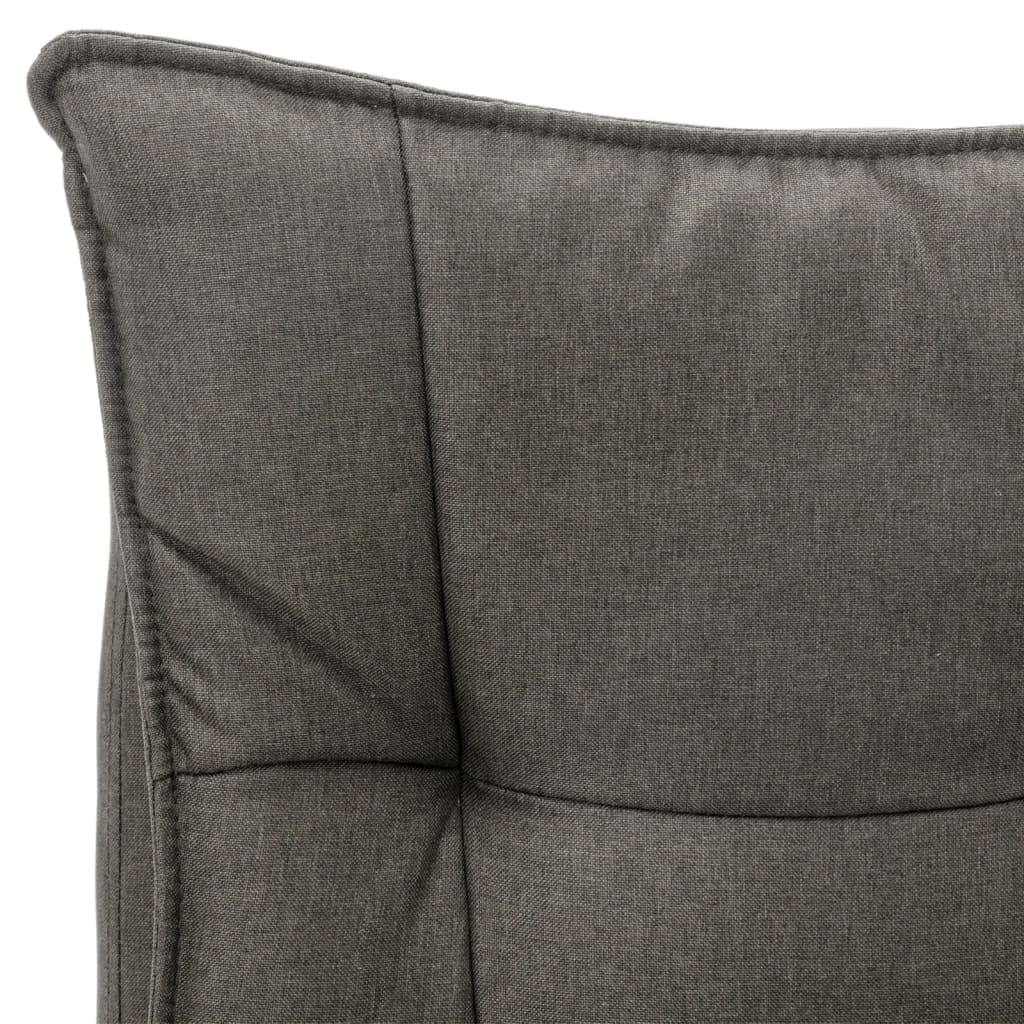 Masážní Kancelářská Židle Šedá Textil