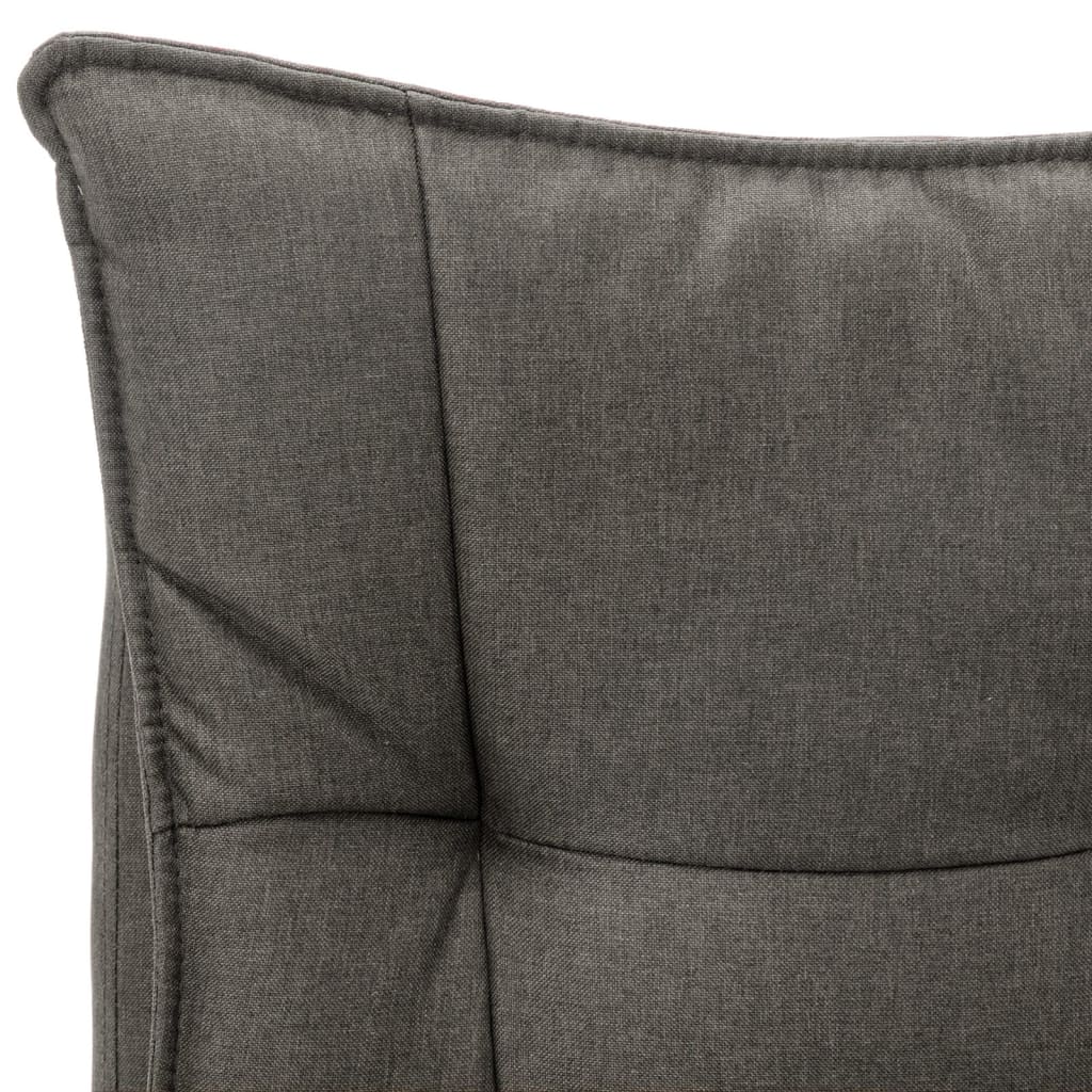 Masážní Kancelářská Židle Šedá Textil