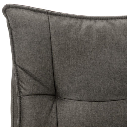Masážní Kancelářská Židle Šedá Textil