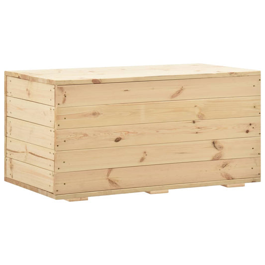 Úložný box 100 x 54 x 50,7 cm masivní borové dřevo