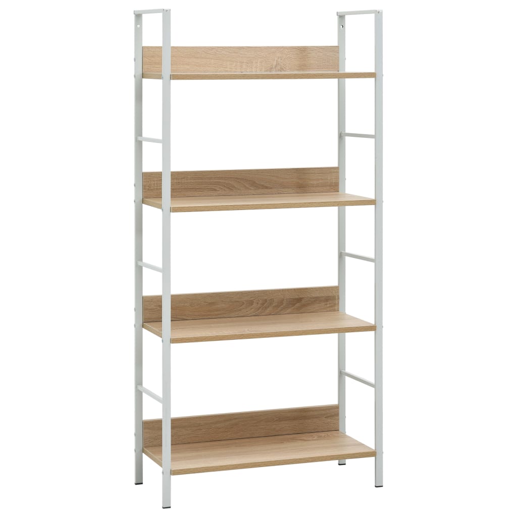 Knihovna S 5 Policemi 60X27,6X158,5 Cm Kompozitní Dřevo