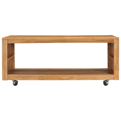 Konferenční Stolek 110 X 60 X 40 Cm Masivní Teakové Dřevo