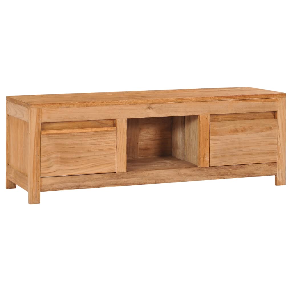 Tv Stolek 100 X 30 X 35 Cm Masivní Teakové Dřevo