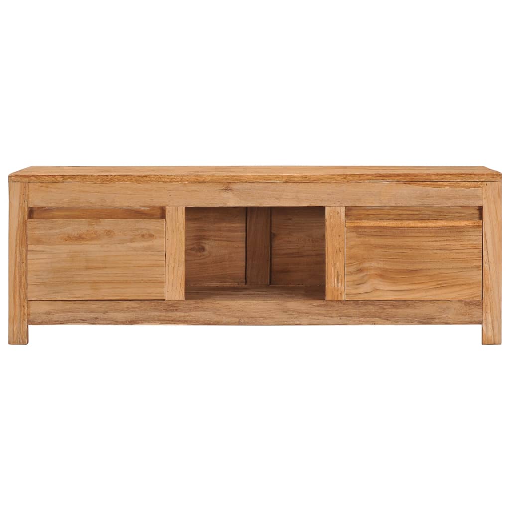 Tv Stolek 100 X 30 X 35 Cm Masivní Teakové Dřevo