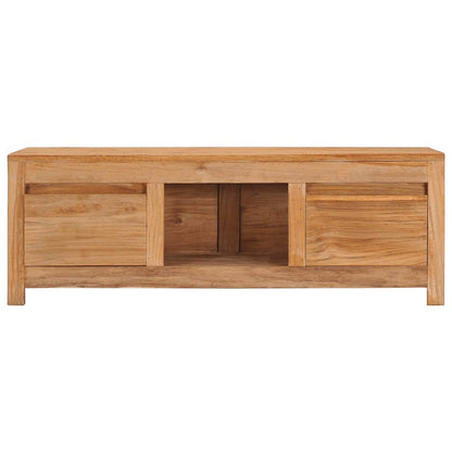 Tv Stolek 100 X 30 X 35 Cm Masivní Teakové Dřevo