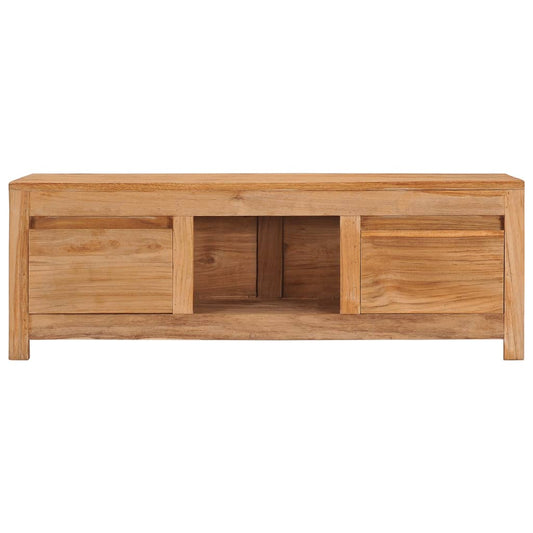 Tv Stolek 100 X 30 X 35 Cm Masivní Teakové Dřevo