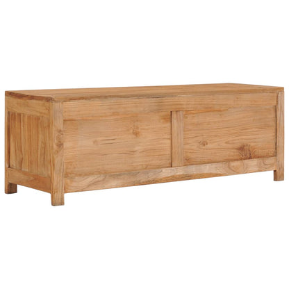 Tv Stolek 100 X 30 X 35 Cm Masivní Teakové Dřevo