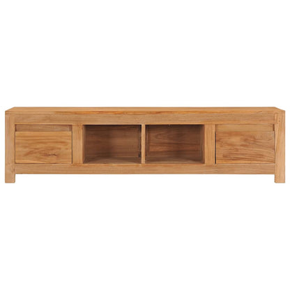 Tv Stolek 115 X 30 X 35 Cm Masivní Teakové Dřevo