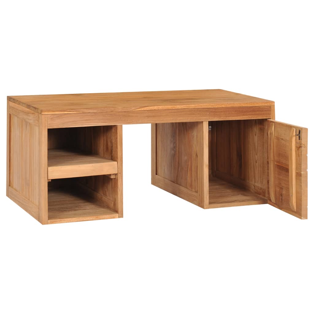 Konferenční Stolek 90 X 50 X 40 Cm Masivní Teakové Dřevo