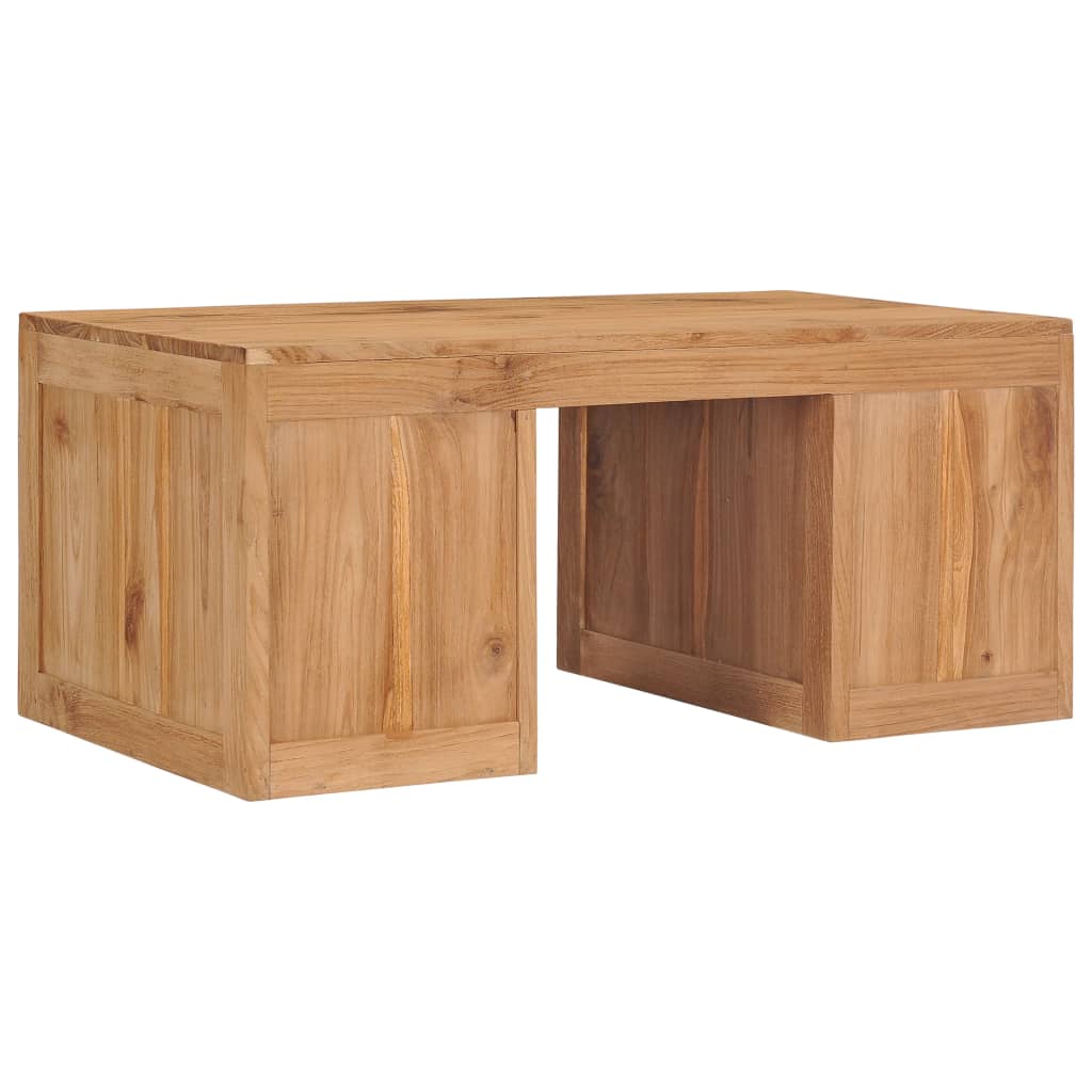 Konferenční Stolek 90 X 50 X 40 Cm Masivní Teakové Dřevo