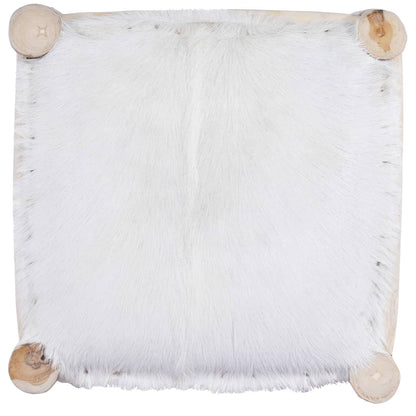 Barová Stolička Pravá Koží Kůže A Masivní Teak