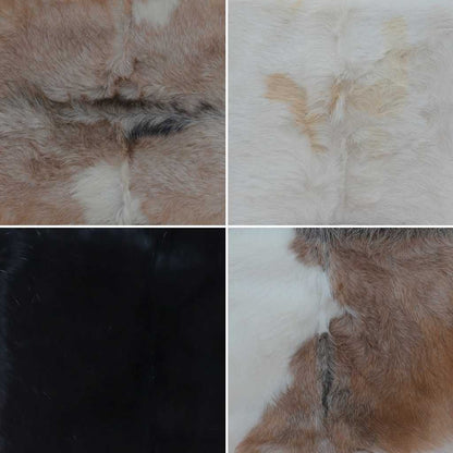 Skládací Stolička Pravá Kůže A Masivní Teak