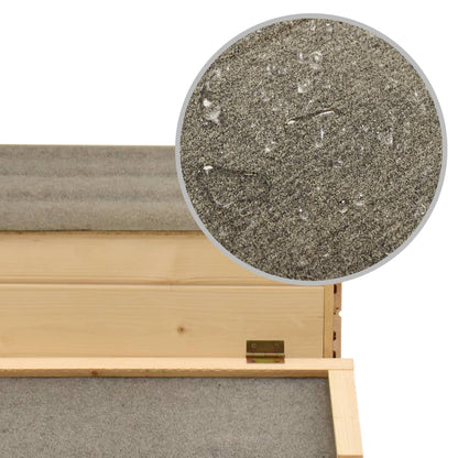 Kurník Masivní Borové Dřevo 178 X 67 X 92 Cm