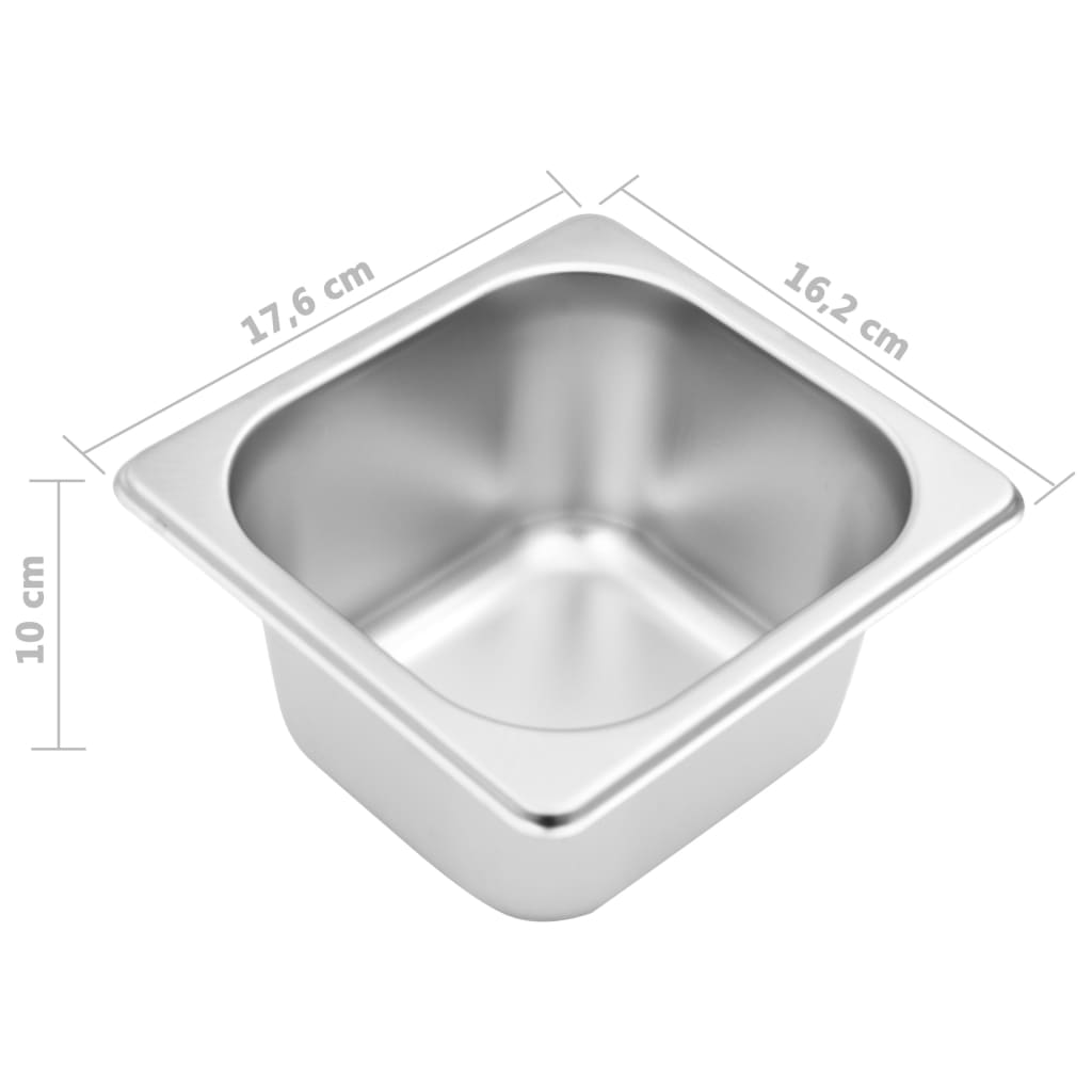 Nástavba Na Gastronádoby Pro 6 Gn 1/6 Nádob Nerezová Ocel