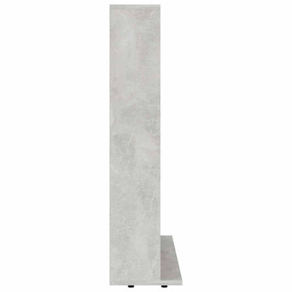 Skříňka Na Cd Betonově Šedá 100 X 23 X 89,5 Cm Kompozitní Dřevo