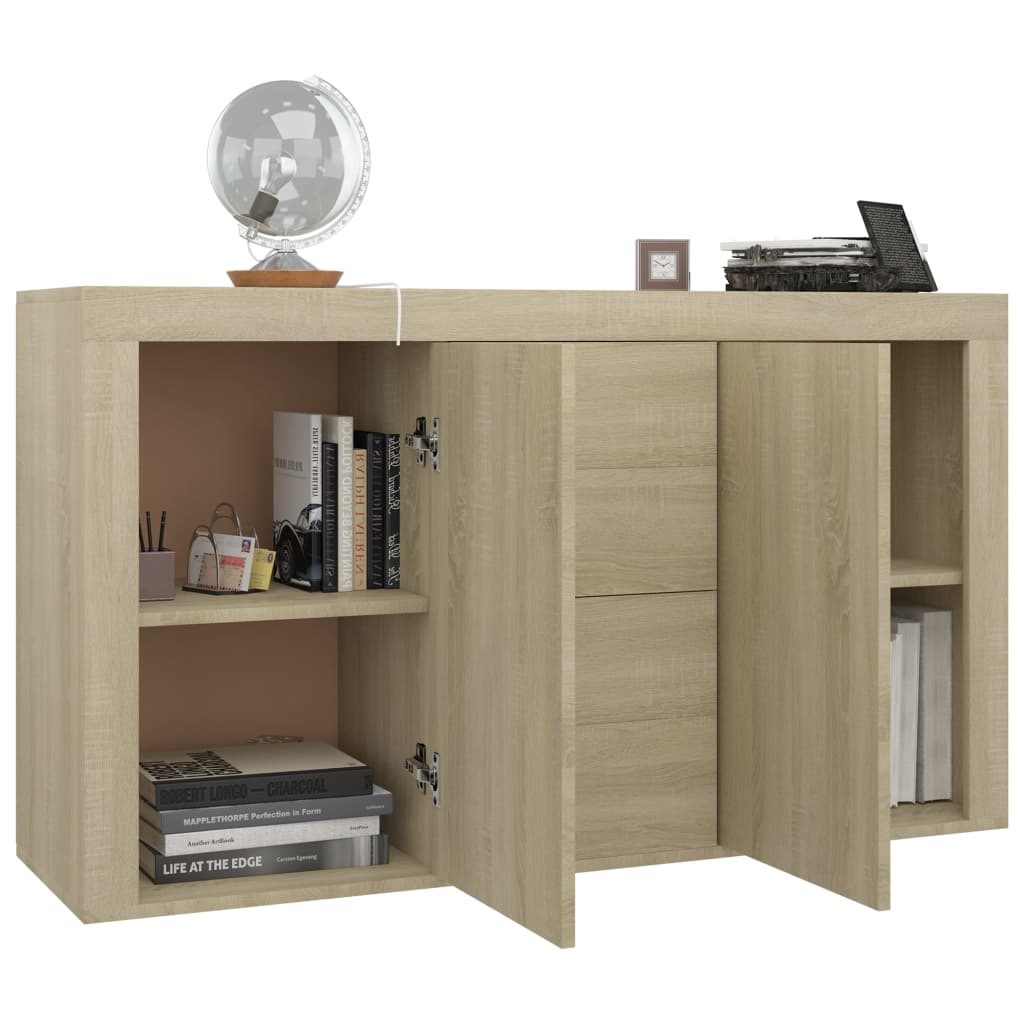 Příborník 120 X 36 X 69 Cm Kompozitní Dřevo
