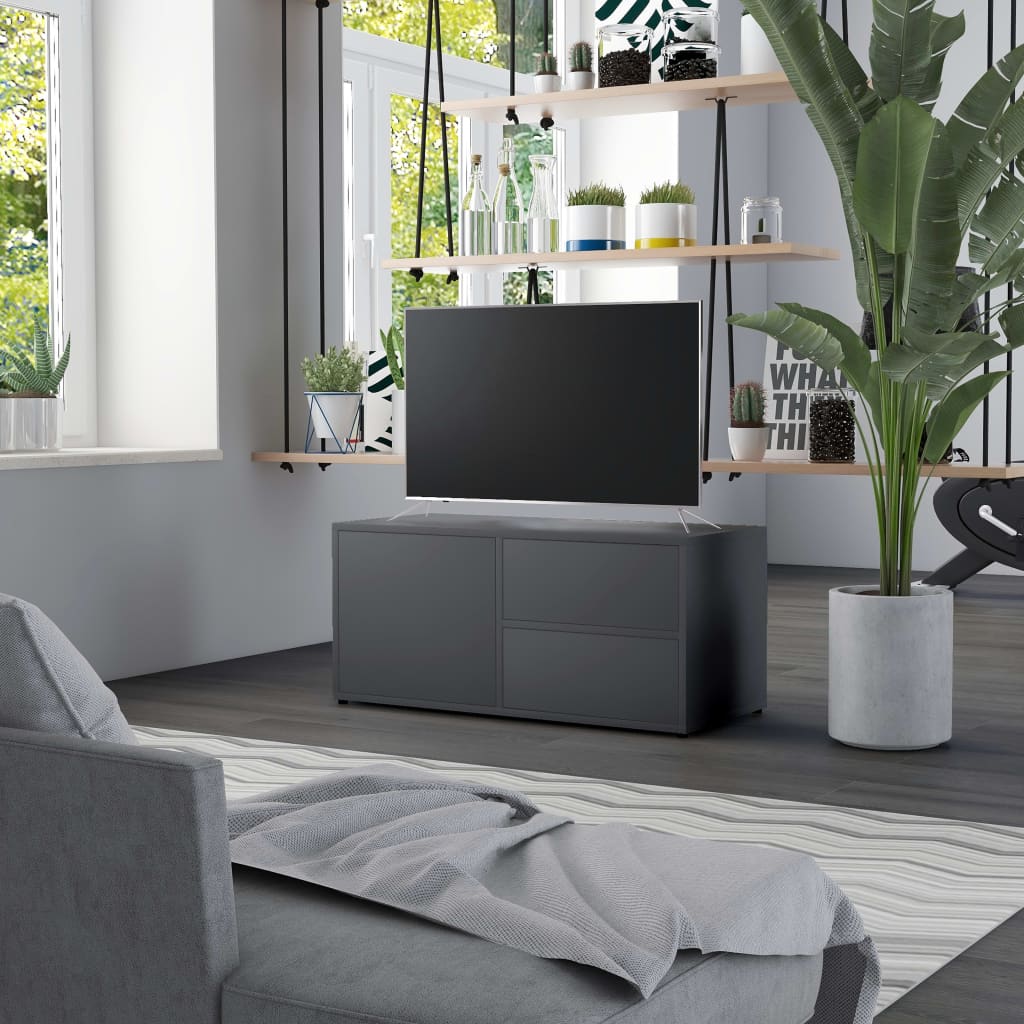 Tv Stolek 80 X 34 X 36 Cm Kompozitní Dřevo