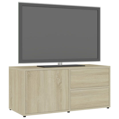 Tv Stolek 80 X 34 X 36 Cm Kompozitní Dřevo
