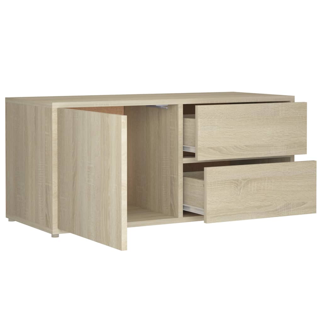 Tv Stolek 80 X 34 X 36 Cm Kompozitní Dřevo
