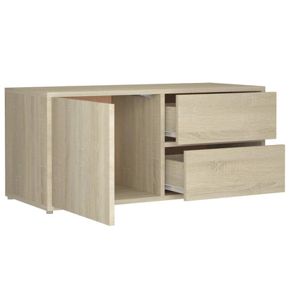 Tv Stolek 80 X 34 X 36 Cm Kompozitní Dřevo