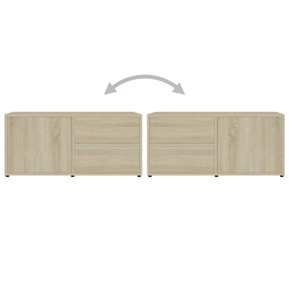 Tv Stolek 80 X 34 X 36 Cm Kompozitní Dřevo