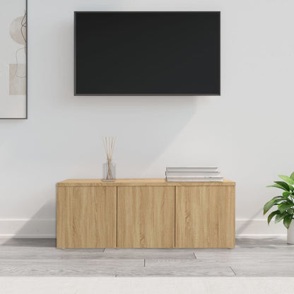 Tv Stolek Betonově Šedý 80 X 34 X 30 Cm Kompozitní Dřevo