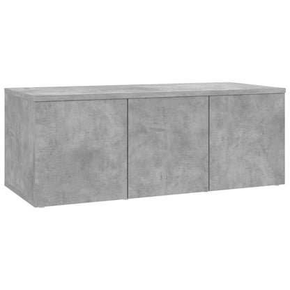 Tv Stolek Betonově Šedý 80 X 34 X 30 Cm Kompozitní Dřevo