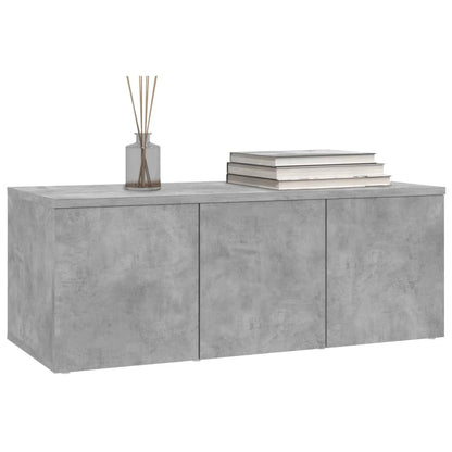 Tv Stolek Betonově Šedý 80 X 34 X 30 Cm Kompozitní Dřevo