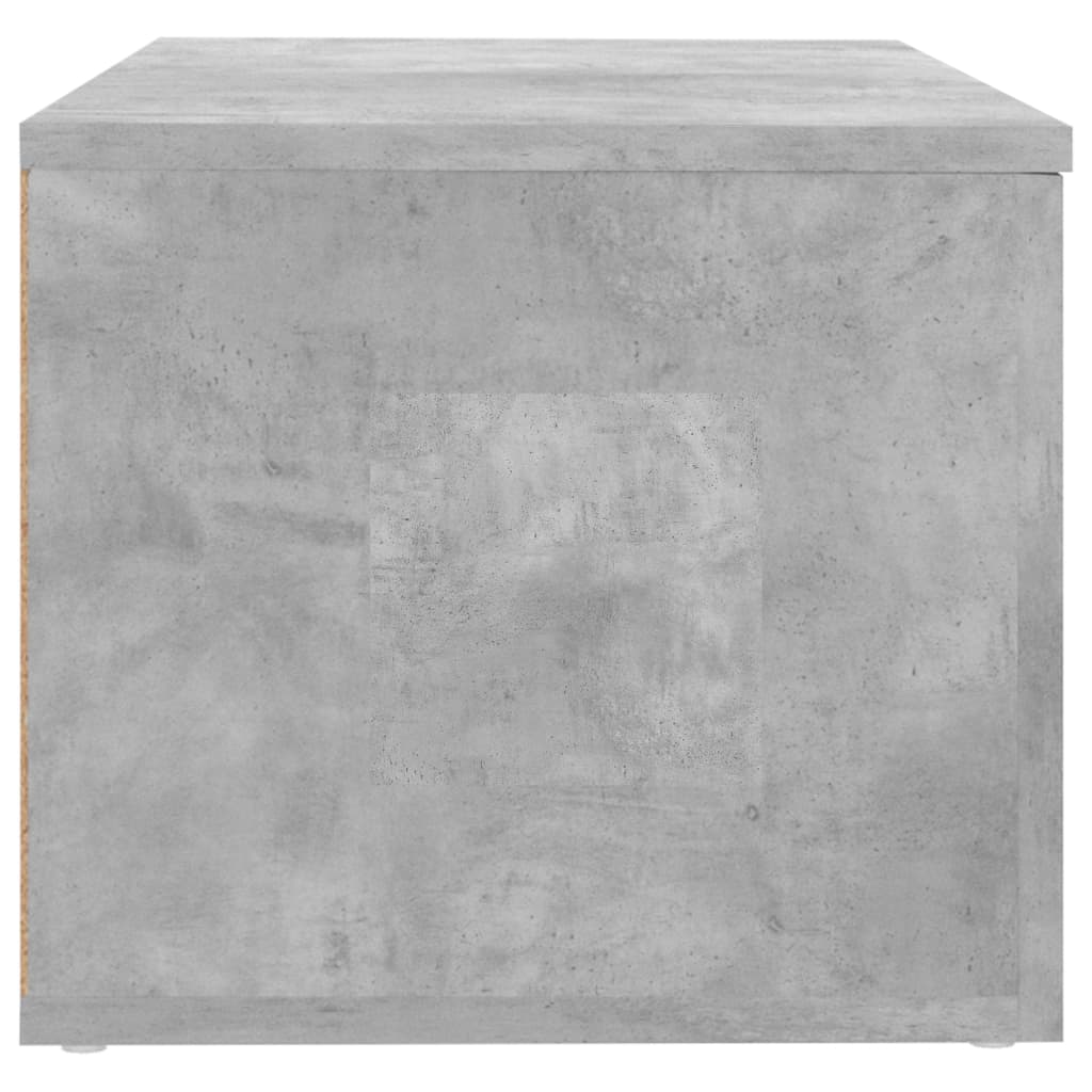 Tv Stolek Betonově Šedý 80 X 34 X 30 Cm Kompozitní Dřevo