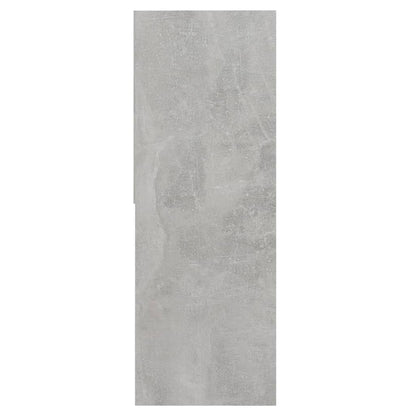 Knihovna Betonově Šedá 67 X 24 X 161 Cm Kompozitní Dřevo
